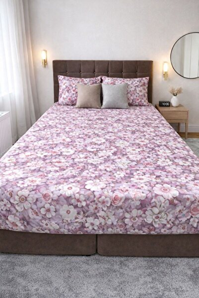 Madame Home 5D Digital Printed Elastic Bed Sheet Single/Double/King Size |   ...