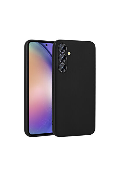 zore Galaxy S25 Fe Case Sys Premier Silicone Cover - Black