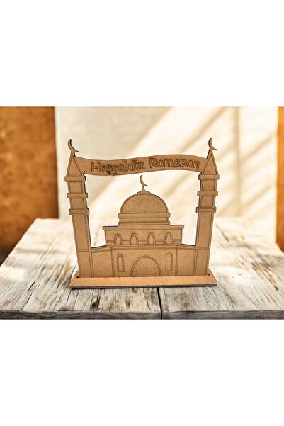 AYIŞIĞI DESİNG Hoşgeldin Ramazan Cami temalı Ahşap Boyama Dini Aktivite Okul ...
