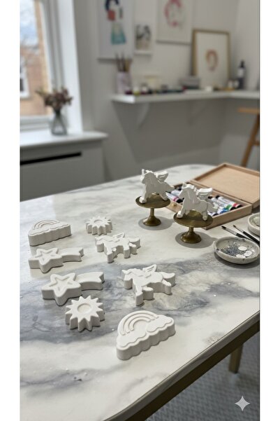 LadyBug Store Taş boyama seti 8 adet etkinlik seti cocuk gelişim