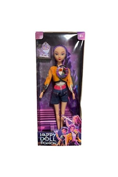 OEM Păpușa Rumi K-Pop, 33 cm, violet, cu funcții muzicale