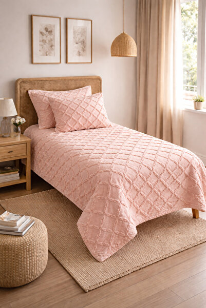 best house decor Plump Tasseled Deluxe Single Bedspread (High-Quality, Does N...