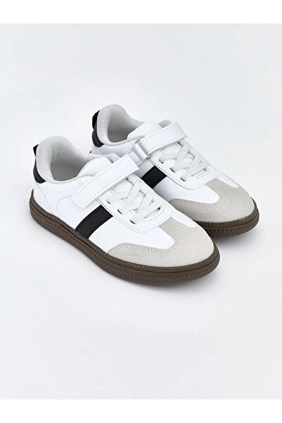 LC Waikiki Lace-Up and Velcro Baby Boy Sports Shoes (S6)