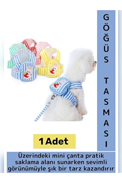 TRENTPET Pet Bag Chest Travel Collar Set