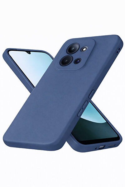 Dexmon حافظة سيليكون مخملية مضادة للانزلاق متوافقة مع كاميرا Redmi 15C ثلاثية...