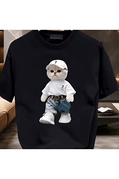 oneagılyazı Purely Adorable Cartoon Short Sleeve T-Shirt - Summer Comfortable...