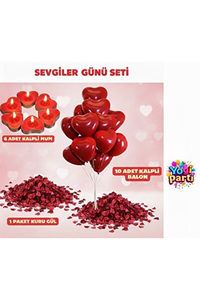 Yogi parti Sevgililer Günü & Yıldönümü Romantik Süsleme 1 paket kuru gül 6 ad...