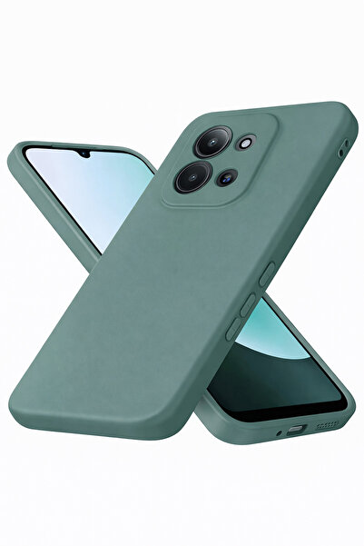 Dexmon Redmi 15C Compatible 3D Camera Protected Velvet Interior Anti-Slip Sil...