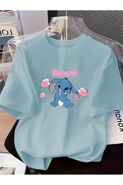 GHZAL Home Collection Unisex Men/Women Sweet Custom Printed Oversize Cotton C...