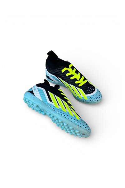 SPORTAÇ Șosete pentru băieți, pantofi de fotbal cu șireturi, ghete de fotbal