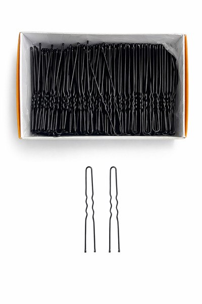 OEM Ace de coc profesionale negre – set mare, metalice, pentru coafuri și salon