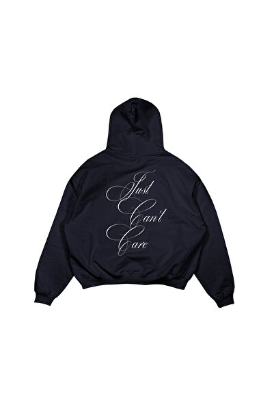lethestudios Can't Care Baksılı Kapüşonlu Hoodie