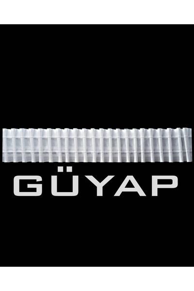GÜYAP YAPI TEKSTİL Büzgülü Perde Ekstraforu 3 Cm [ 2 İplik - 100 Mt. ]