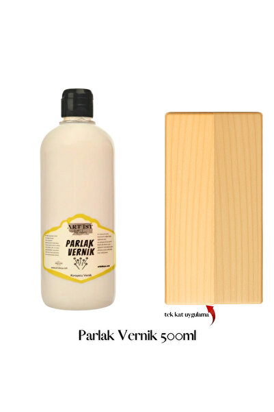 ART IST Parlak Vernik 500ml | Ahşap, Metal, Seramik, Hobi