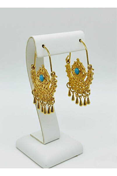 Zümrastore Firuze Taşlı Küpe