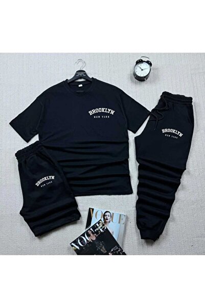 YK WEAR ΣΕΤ 3 ΤΕΜΑΧΙΩΝ: ΜΠΛΟΥΖΑΚΙ, ΣΟΡΤΣ, ΦΟΡΜΑ ΜΕ ΣΤΑΜΠΑ ΜΠΡΟΥΚΛΙΝ ΓΙΑ ΓΥΝΑΙ...