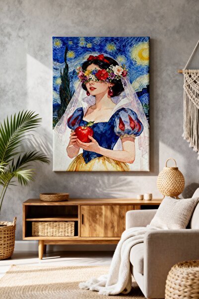 ART NEST DEKOR PAMUK PRENSES CANVAS TABLO