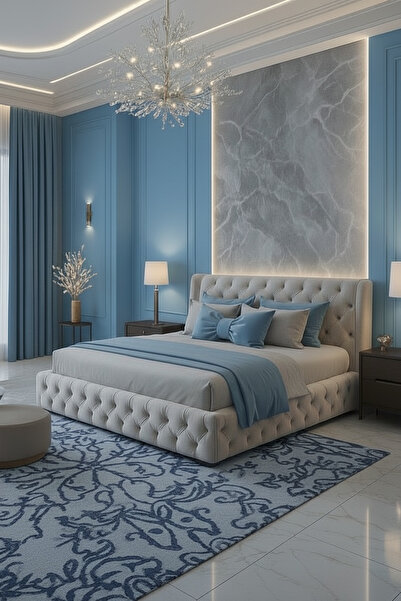 JACA 2'li Keten Kumaş Dekoratif Yatak Runner & İç Dolgulu XXL Boy Fiyonk Şekl...