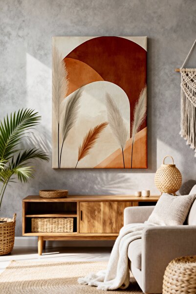 ART NEST DEKOR BOHEM PAMPAS OTLAR CANVAS TABLO
