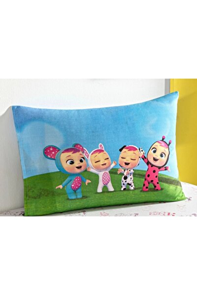 Taç Zorluteks Licensed Cry Babies Patterned 100% Cotton Fabric 1 Piece Pillowcase 50X70 cm