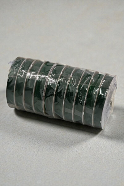 SavBrand شريط أورجانزا بعرض 1 سم - 10 لفات (إجمالي 200-250 متر)