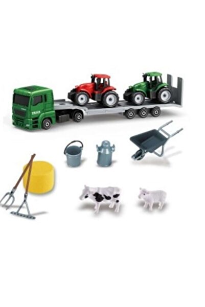 OEM Farm play set with trailer, 2 tractors and accessories