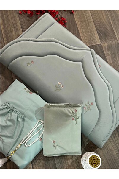 STAYILK DRESSES Serenity prayer set, pink, with a pleated sheet