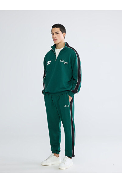 LC Waikiki Ανδρικό παντελόνι Jogger Green Standard Fit