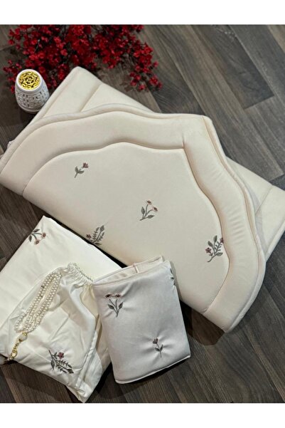 STAYILK DRESSES Serenity prayer set, pink, with a pleated sheet