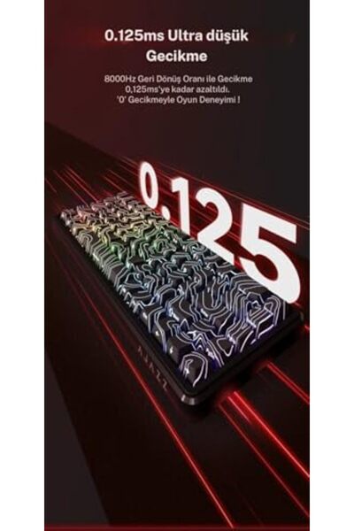 STOREMAX Ajazz AK680 Max HE Kablolu Manyetik Switch Klavye - 8000Hz - 0.125Ms...