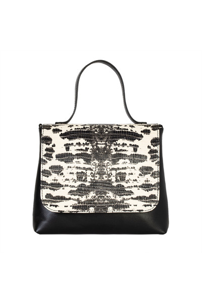 LAURA OLARU MINI LOVE Croco bag