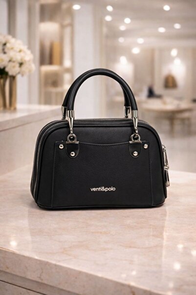 PefyBaby حقيبة كتف ويد نسائية سوداء متوسطة الحجم بسحاب، أنيقة للاستخدام اليوم...