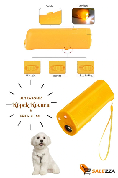 Genel Markalar Köpek Engelleyici-Ultrasonik Kedi Köpek Uzaklaştırma Ses Cihaz...