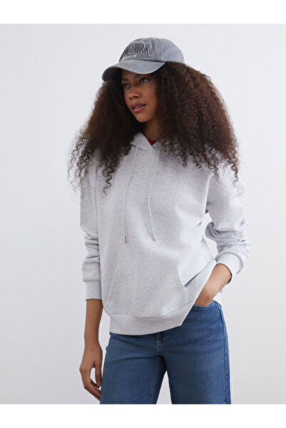 LC Waikiki Peak New Season Oversize Women's Thick Hoodie