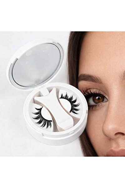 Glamura Lashes Set Complet Gene Magnetice Reutilizabile - Volum Instant CY11