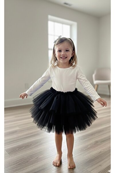 Asel Kids FUSTĂ TUTU PENTRU FETE CU ELASTIC, FORMĂ CONFORTABILĂ