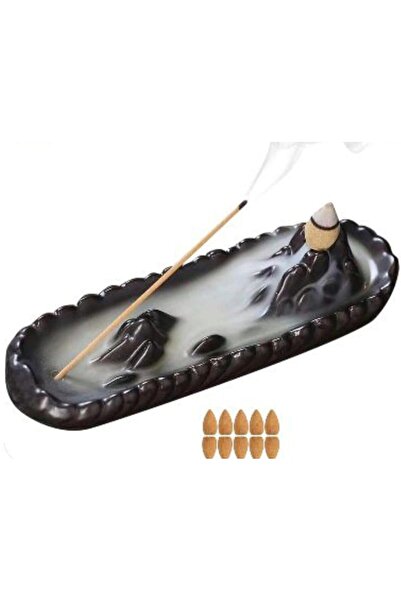 modesign Geri Akış Tütsülük Himalaya Dağı | Oda Kokusu | Ev Dekorasyon Ürünü