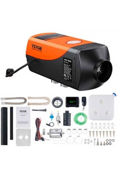 VEVOR Încălzitor de aer diesel, încălzitor diesel de 12 și 24 V, 2 kW, cu tel...