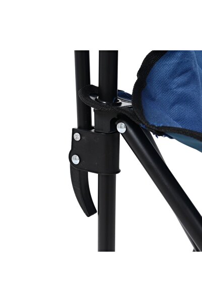 OEM Scaun pescuit, camping, pliant, structura metalica, cu protectie solara, 81 x 50 x 82 cm