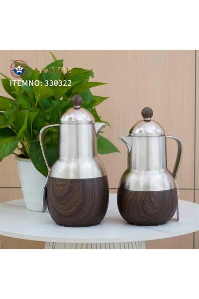 Generic A coffee and tea set (tea and coffee coolers) from the Louvre brand, ...