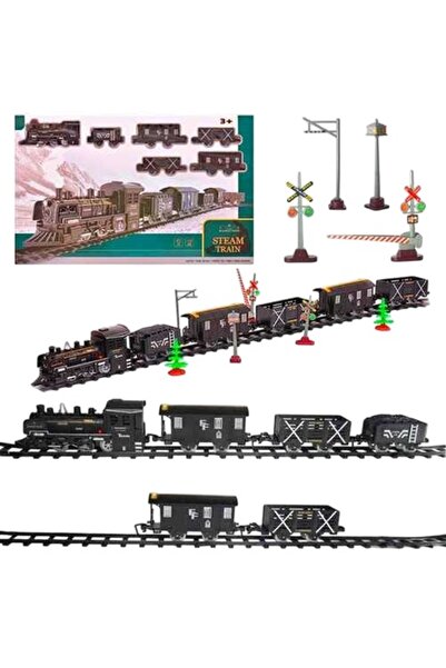 BEREKET PAZAR Lüx Classic Deluxe Steam Pilli Tren Seti 40 Parça 1603C