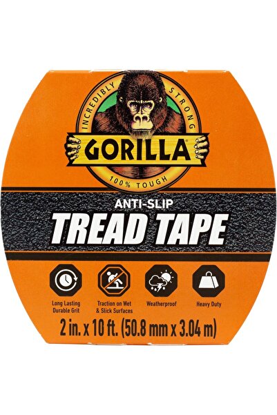 Nacario Nrcrioshop Gorilla Anti-Slip Tape 5 cm X 25 cm Roll, Black, (Pack of ...