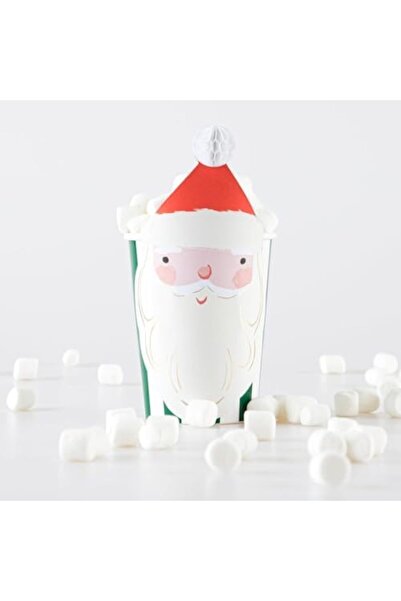 Yıldızan Esnshop - Christmas Honeycomb Cups - New Year Cups (8-Pack) 1209132