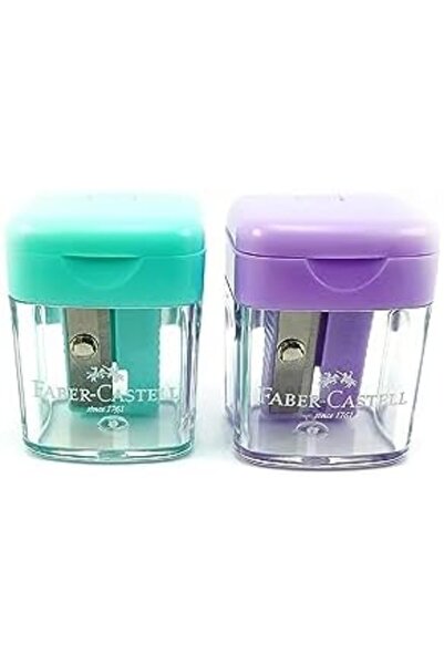 Nacario مبراة أقلام كاستل ميني بوكس من نركريوشوب، قطعتين، مع بطاقة بلاستر، أل...