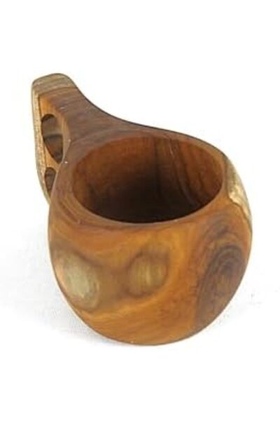 Nacario NrcrioShop كوب خشبي أصلي من كارشي مقاس 7x13 سم، 69057 1201248