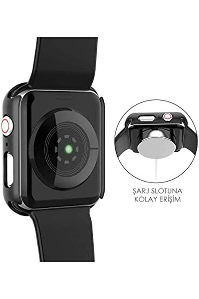 Nacario Nrcrioshop Case for Series 5 44mm Premium Slim Watchband Red [Case Co...