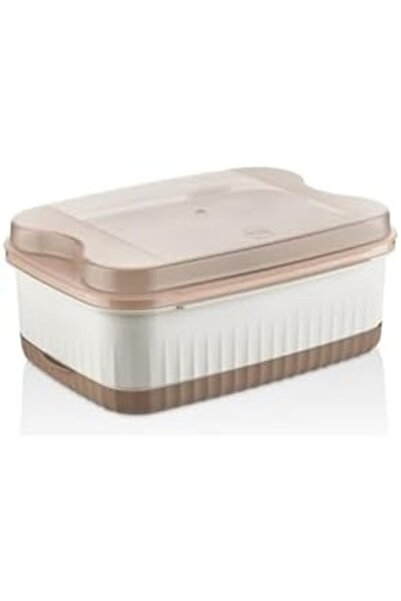 Nacario Nrcrioshop Rüya Storage Container with Strainer 4500 Ml, Kumsal 1201248