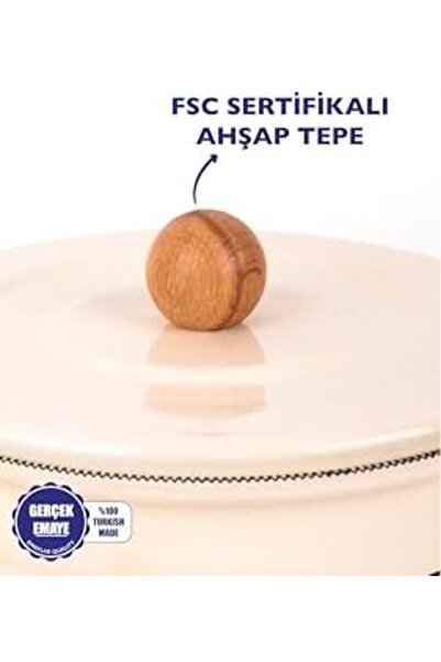 Nacario وعاء للخبز/الغليان/الزبادي (18 سم) من نركريوشوب 1201248