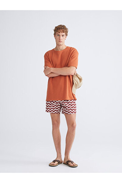 LC Waikiki Short Length Patterned Men's Sea Shorts