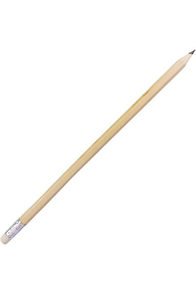 Nacario Nrcrioshop Natural Hexagonal Pencil Set with Eraser, 10 Pieces 1201248